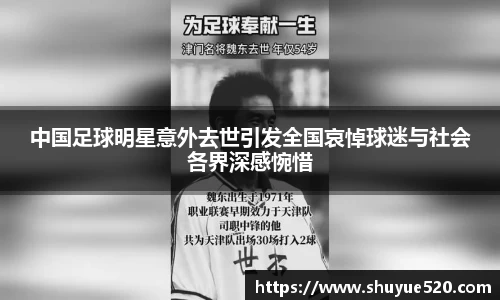 中国足球明星意外去世引发全国哀悼球迷与社会各界深感惋惜